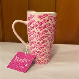 Barbie Pink Skinnydip Mug with Lid